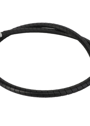 A coiled, circular-shaped AGCO hydraulic hose (model Acw2193120) with metal fittings on both ends, displayed against a white background.