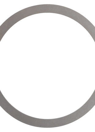 A circular metal washer with a large central opening and a thin outer ring is available under the product name AGCO | SHIM - F743300020820 by AGCO. Currently, there is no detailed description information provided.