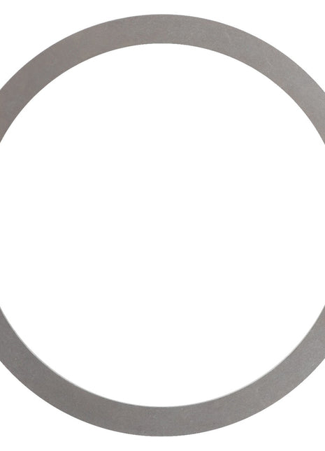 A circular metal washer with a large central opening and a thin outer ring is available under the product name AGCO | SHIM - F743300020820 by AGCO. Currently, there is no detailed description information provided.