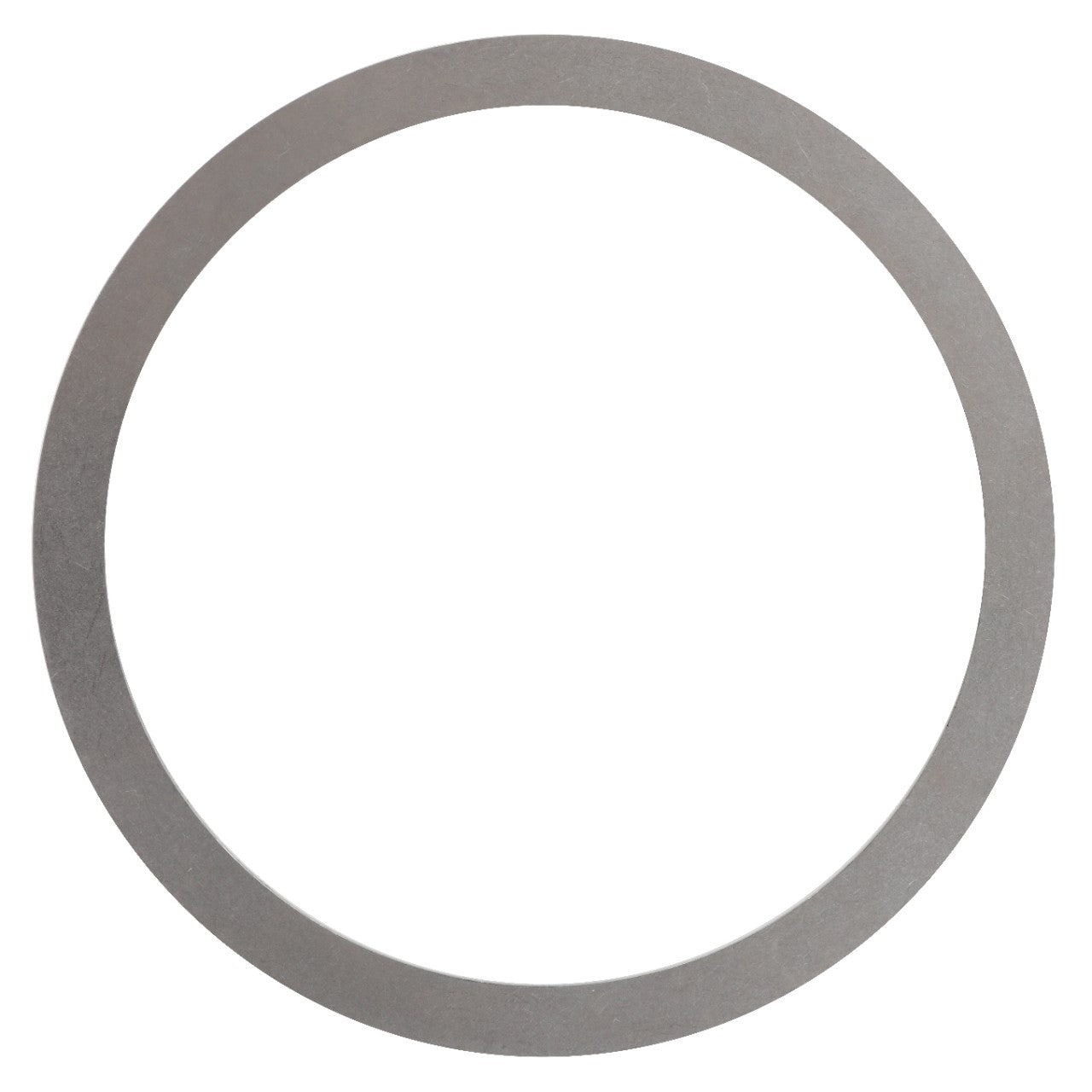 A circular metal washer with a large central opening and a thin outer ring is available under the product name AGCO | SHIM - F743300020820 by AGCO. Currently, there is no detailed description information provided.