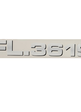 A white background featuring the text "FL.3619" in gray raised letters, associated with AGCO's model decal, product code Acp0298580. No current product description available.