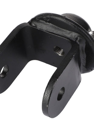 The AGCO Right Hand Locator - ACW620676A, a black metal U-joint yoke with both threaded and non-threaded holes, is designed for mechanical and automotive applications. Currently, no additional product description information is available.