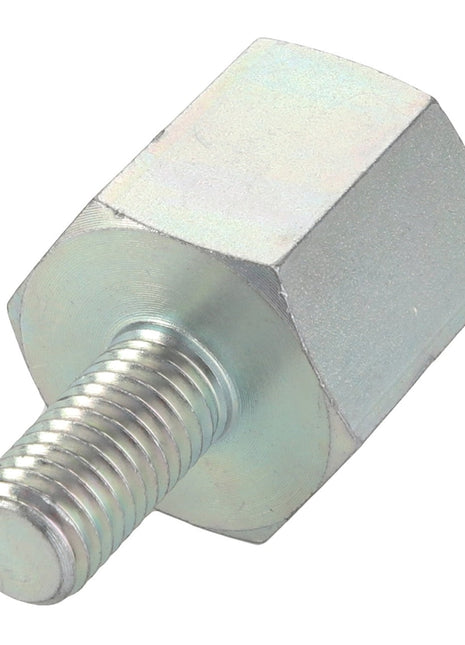 The AGCO Spacer - Acw4779630, a metallic hex standoff with a threaded end, is often used for securely mounting components in electronics or mechanical assemblies. Currently, no additional product description information is available.