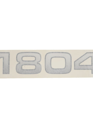 A rectangular sign labeled as "1804" in large gray font against a white background, identified as AGCO Decal - Acw0435800 by the AGCO brand, although no keywords can be extracted due to the lack of product description information.