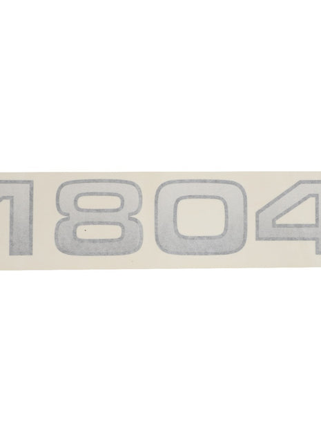 A rectangular sign labeled as "1804" in large gray font against a white background, identified as AGCO Decal - Acw0435800 by the AGCO brand, although no keywords can be extracted due to the lack of product description information.