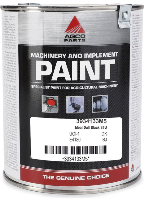 AGCO | AGCO Parts Ideal Dull Black 35U 1L - 3934133M5 - Massey Tractor Parts