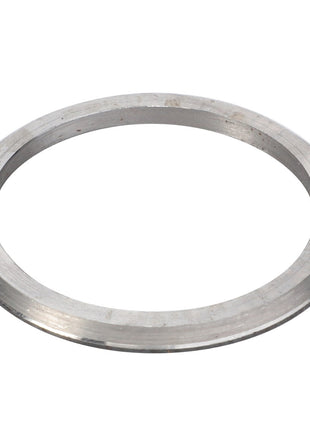 Introducing the AGCO | SHIM - D26745064, a high-quality metallic gasket uniquely designed with a beveled edge for enhanced performance. Perfect for various applications, this gasket by AGCO combines durability with precision engineering.