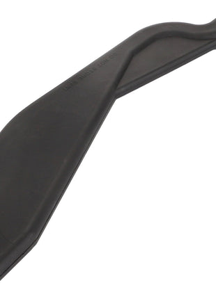 The AGCO | Arm - Acp0371510 by AGCO is a black plastic tool featuring a long, thin handle and a curved, paddle-like end. No current product description available.