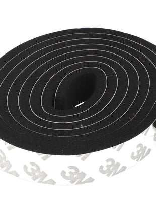 A roll of black adhesive foam tape with a white backing features the AGCO branding and is known as Seal - Acw8502800. No current product description information is available.