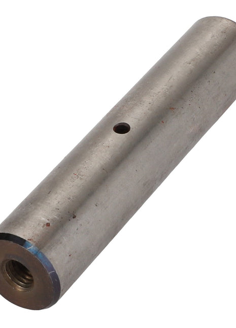 A cylindrical metal rod branded AGCO AXLE - BTHL653, featuring a threaded hole on one end and a small through-hole near the center. No current product description information is available for this item.