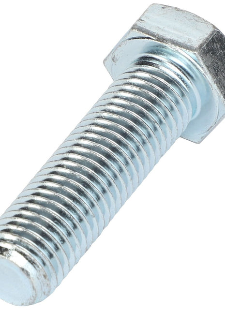 A close-up image of the AGCO | SCREW - AL5050172 features a meticulously threaded shaft and a precisely chiseled hexagonal head.