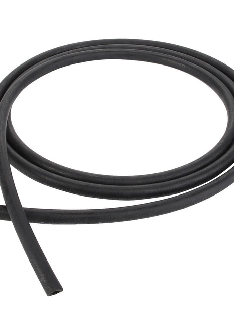 A coiled black rubber hose with two open ends is shown in the image. It is the Coolant Hose - Acw3060240 from AGCO.