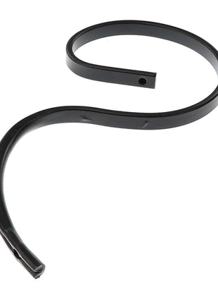 The AGCO | SHANK - EP6612 is a coiled, black plastic tubing with a smooth surface and a small hole near one end, perfect for various applications.