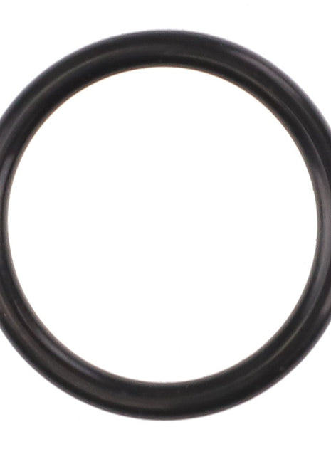 A close-up view of the AGCO O-RING - AG331737, a black circular rubber sealing component, sits against a white background. Please note, no current product description information is available.