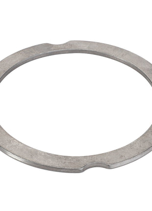 AGCO's Compensating Ring - F007200210360 is a circular metal washer featuring four notches on the inner edge, though no detailed product description is currently available.