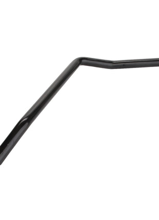 A black, irregularly shaped metal rod with a slightly curved end known as the AGCO Lever - Acp0421780.
