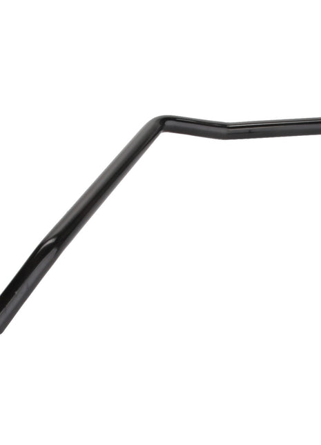 A black, irregularly shaped metal rod with a slightly curved end known as the AGCO Lever - Acp0421780.