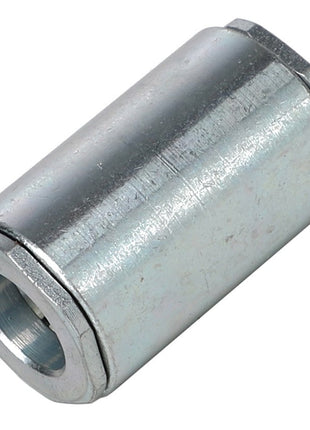 The AGCO | EXTENSION - AL5027986 is a cylindrical metal coupling nut with a threaded interior, though specific dimensions are not available.