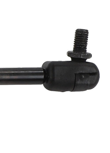 Close-up image of the AGCO Gas Strut - Acp0344090, a black metal rod featuring a threaded bolt attachment. No current product description available.