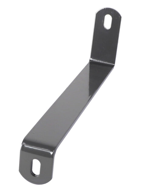 The AGCO | Strap - Acx2433620 is a metallic L-shaped bracket with two mounting holes. No current product description information is available.