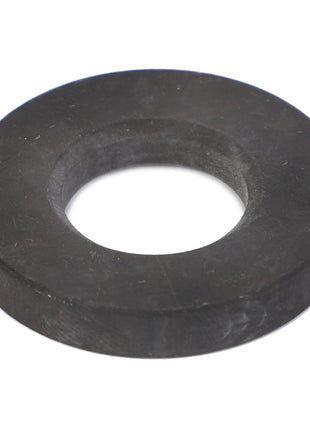 AGCO | Disc - F222301020070, a black circular rubber washer with a hole in the center, shown on a white background. No current product description available.