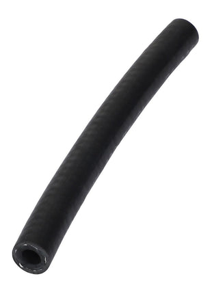 An AGCO Hose - Acw1730470, featuring a black rubber construction and a slightly curved shape, is displayed against a plain white background. Unfortunately, there is no additional product description information available at this time.