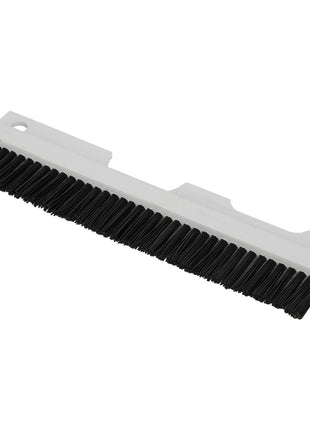 A white handheld brush featuring black bristles and two hanging holes, branded under the name AGCO | WARNING DECAL - ACP0538240. No additional product description information is available currently.