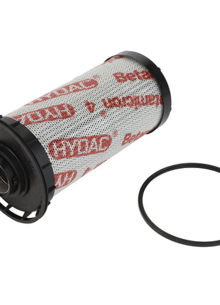 AGCO's Kit, Element - Acp0377550 hydraulic filter element featuring visible AGCO branding and includes a black rubber O-ring. No current product description available for this item.