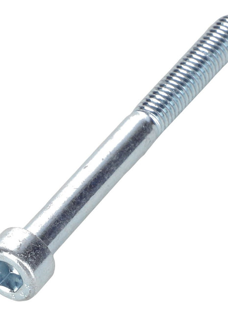 The AGCO | SCREW - AL5004952 is a silver hex socket head cap screw featuring a partially threaded shaft and a smooth cylindrical body. No current product description information is available.