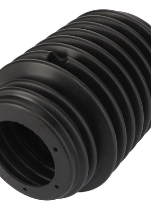 The product is the AGCO Gaiter - Fel103217, a black, cylindrical rubber bellow featuring multiple ridges and an open end; currently, there is no detailed product description available.