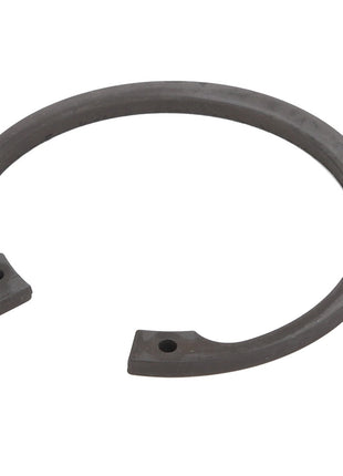 The AGCO CIRCLIP - D45219200 is a circular retaining ring with open ends and two small holes near the tips. There is no additional product description information currently available.