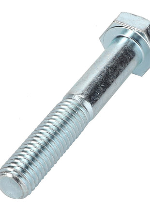 A silver hexagonal head bolt with a threaded shaft. The product name is AGCO | HEXAGONAL HEAD BOLT - 0901-11-05-00 by AGCO. No current product description information is available.
