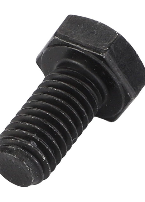 A black AGCO hexagonal head bolt (Acw3651830) with threading along most of its length, shown against a white background. No current product description information is available.