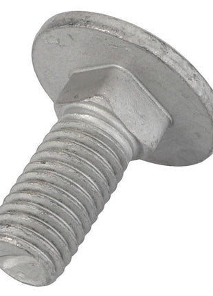 A close-up image showcases the AGCO Screw - Acx257493A, featuring a shiny, round head and a finely threaded metal body.
