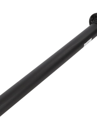 This is the AGCO Bat Tube - Fel103221, a black cylindrical tube featuring a flange on one end, specifically designed for industrial or mechanical applications. Detailed specifications are currently unavailable.