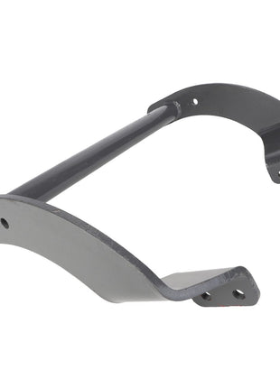 The AGCO GRILL GUARD - AL10417630 is a curved metal bracket with holes on each end, designed for mounting or support purposes. No current product description information available.