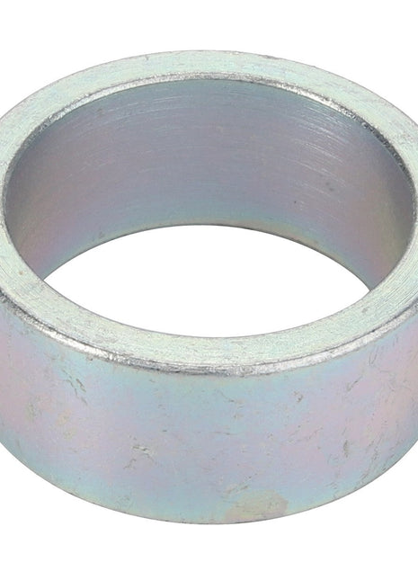 Close-up of a metallic ring-shaped object with a smooth finish, identified as the AGCO | Bush - Acw1135960, possibly a mechanical part or spacer, isolated on a white background. Product available under the brand name AGCO, with no current information provided for additional details.