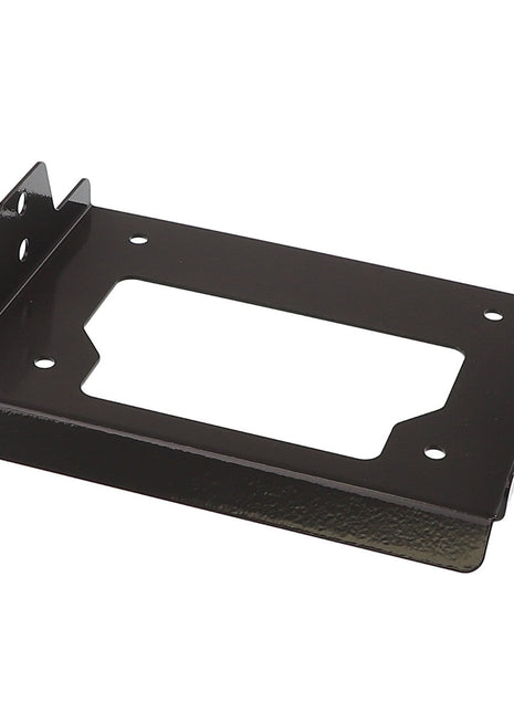 The AGCO | Guide - Acx2736080 is a black metal bracket featuring multiple holes and indents, specifically designed for mounting or support purposes. Further product description information is currently not available.