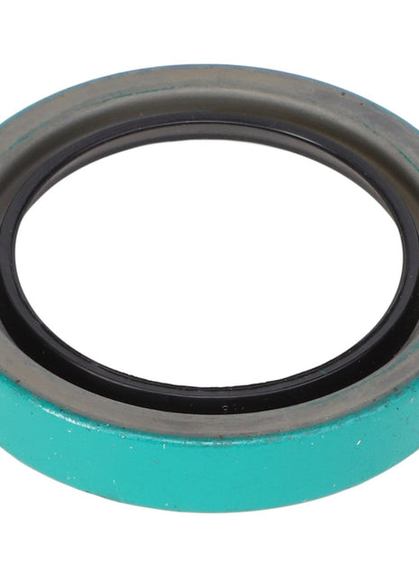 The AGCO Oil Seal - K3365, featuring a teal outer ring and a black inner ring on a white background, exemplifies the reliability and performance of genuine AGCO oil seals.