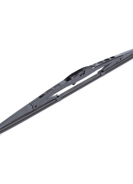  The AGCO Genuine Wiper Blade, Windscreen & Rear Window - 0.010.9753.3 boasts a black plastic frame and a high-grade rubber edge, specifically crafted for cleaning car windshields with efficiency and durability. Experience the superior quality of AGCO wiper blades today.