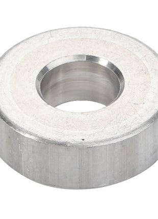 The AGCO Spacer - Acp0246550 is a metallic silver washer featuring a smooth surface and a central circular hole. Currently, no further product description is available.