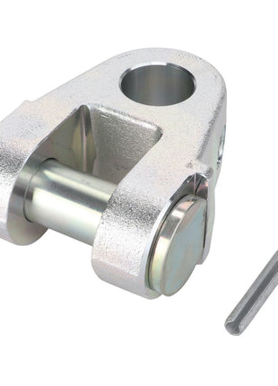 No current product description information is available for the AGCO KIT - F737870051020, which includes a pin, bolt, and set screw laid beside it on a white background.