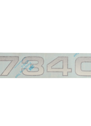 The image showcases the AGCO | Decal - Acw0570920 with the numbers "7840" in a sleek metallic style set against a clean, rectangular white background.