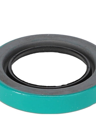 The AGCO | SEAL - EP1477, a circular green rubber seal featuring a black inner ring, is commonly used to prevent leaks in mechanical systems.