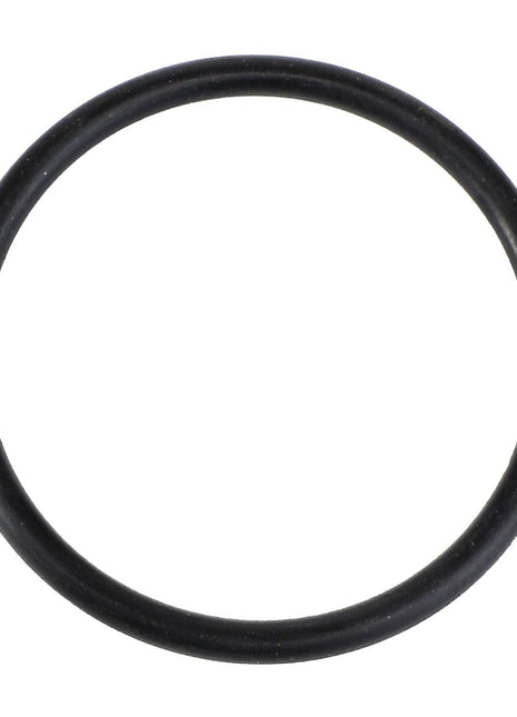 A black circular rubber O-ring rests against a white background, identified as AGCO | O-RING - AG718003 from the brand AGCO.