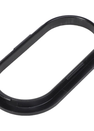 The AGCO | COVER - ACP0410550, a black, oval-shaped plastic ring with a smooth surface, is ideal for adding to your order. If you have any questions, our support team at AGCO is here to help.