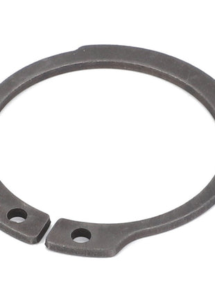 A close-up of the AGCO Lock Washer (F339300021030), featuring two holes near its open ends.