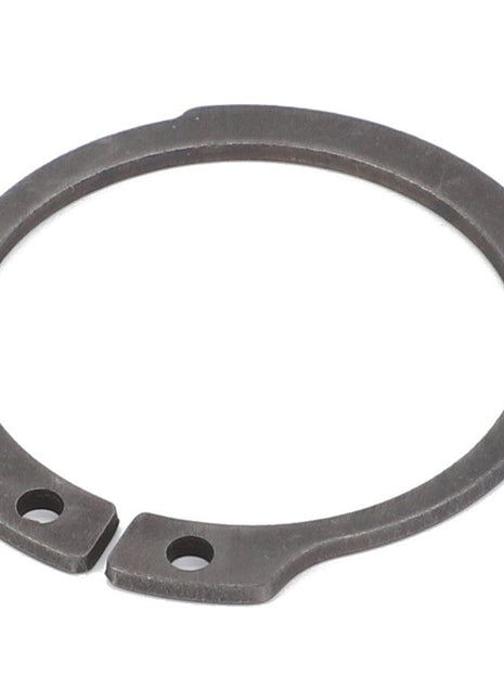 A close-up of the AGCO Lock Washer (F339300021030), featuring two holes near its open ends.