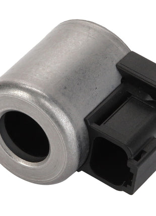 The AGCO Solenoid - Acp0243620, a compact automotive solenoid valve from the renowned brand AGCO, is crafted with precision from durable metal and sturdy plastic.