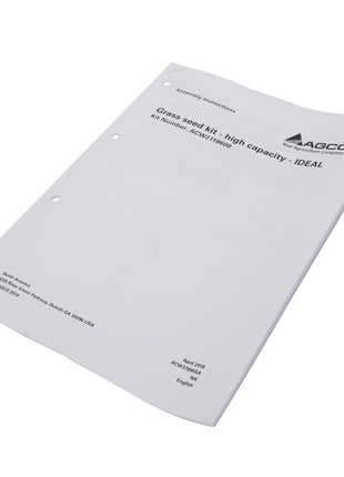 AGCO | Instructions - Acw376955A - Farming Parts